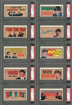 1964 Topps "Beatles" Plaks Complete Set (55) - #2 on the PSA Set Registry!